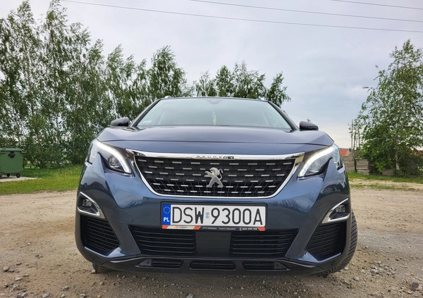 Peugeot 5008 cena 84999 przebieg: 105000, rok produkcji 2018 z Świdnica małe 154